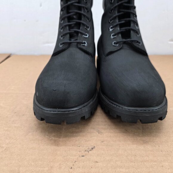 Timberland Men’s 9 M Black Leather Premium 6-Inch Waterproof 400gr Boots 10073 - Picture 7 of 16